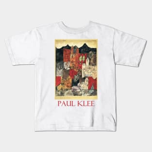 City of Churches (1918) by Paul Klee Kids T-Shirt